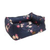Joules Floral Square Dog Bed