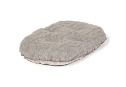 Danish Design Bobble Grey Pewter Quilted Dog Mattress