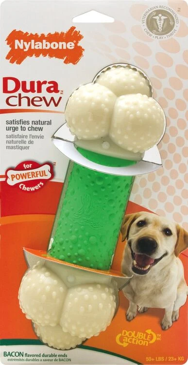 Nylabone Double Action Chew Bone Souper 1 Nylabone Double Action Chew Bone Souper