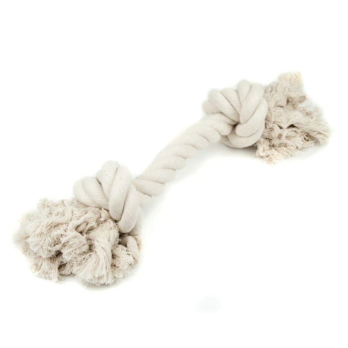 Great&Small Cotton Rope Bone 2 Knots 1 Great&Small Cotton Rope Bone 2 Knots