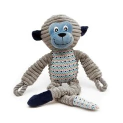 Great&Small Cuddle Me Knot Grey Monkey