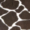 Non Slip Vetbed Brown Giraffe Print