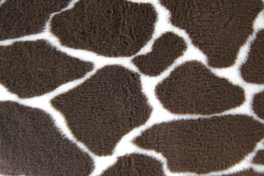 Non Slip Vetbed Brown Giraffe Print 1 Non Slip Vetbed Brown Giraffe Print