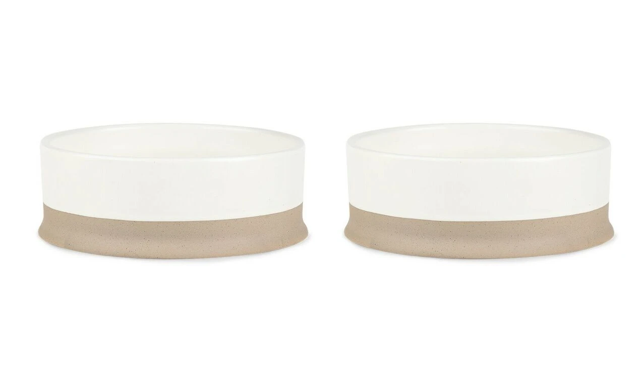 2 X Scruffs® Scandi Non Tip Bowl Cream 1 2 X Scruffs® Scandi Non Tip Bowl Cream