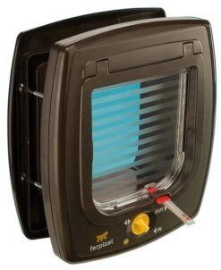 Ferplast Swing 07 Tunnel Dog Door Brown 13.5x13.7cm