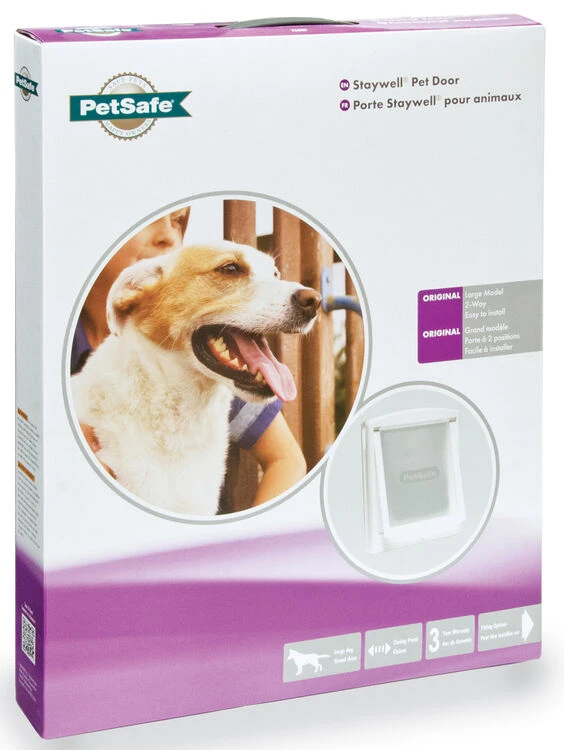 Staywell Original 2 Way Pet Door White 1 Staywell Original 2 Way Pet Door White