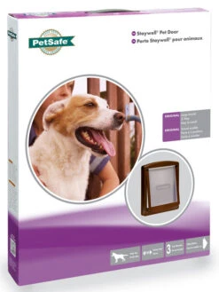 Staywell Original 2 Way Pet Door Brown