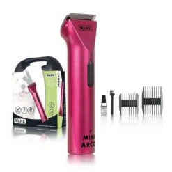 Wahl Pro Mini Arco Cord/Cordless Animal Trimmer Pink