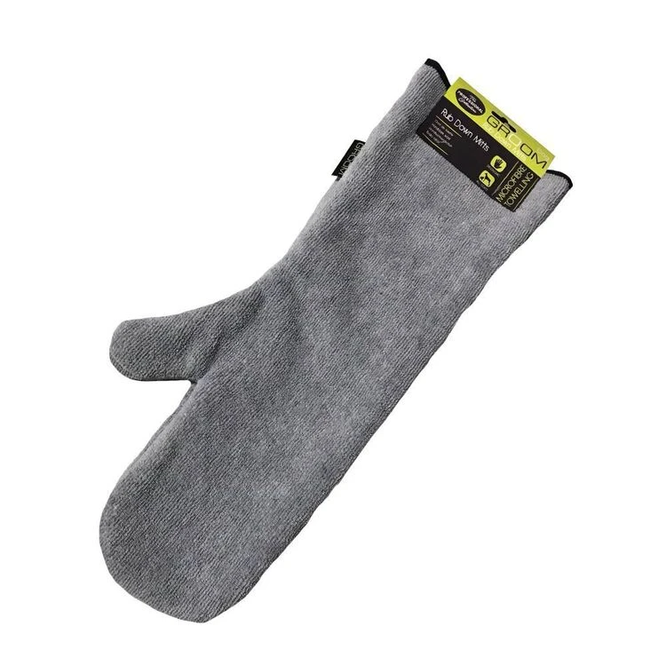 Groom Rub Down Mitts (Pair) 1 Groom Rub Down Mitts (Pair)