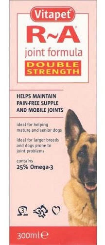 Vitapet Dog Double Strength R A Joint Formula 400ml