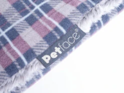 Petface Dove Grey Check Comforter Blanket -Wahl Dogs Shop 5a1c324391d6d3.25719537