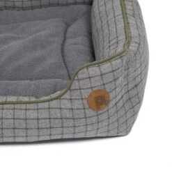 Petface Moss Green Square Bed -Wahl Dogs Shop 5f8025f9926ae8.08289720