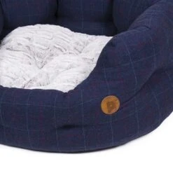 Petface Midnight Tweed Oval Bed -Wahl Dogs Shop 5f8025fe33a0c6.86083674