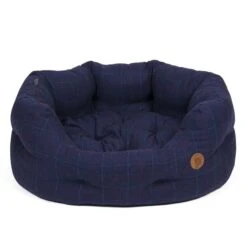 Petface Midnight Tweed Oval Bed -Wahl Dogs Shop 5f8025ff6a1303.95006385