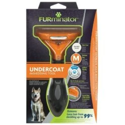 FURminator Undercoat DeShedding Tool For Medium Short Hair Dog