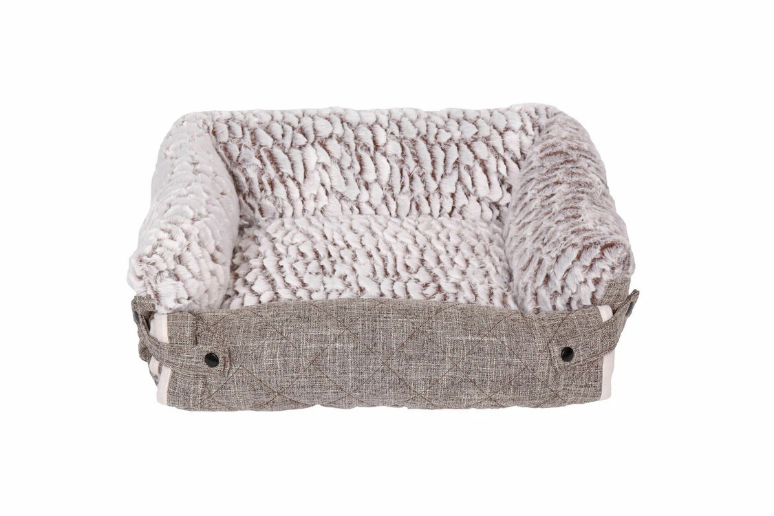 Dream Paws Blanket Bed Brown 1 Dream Paws Blanket Bed Brown