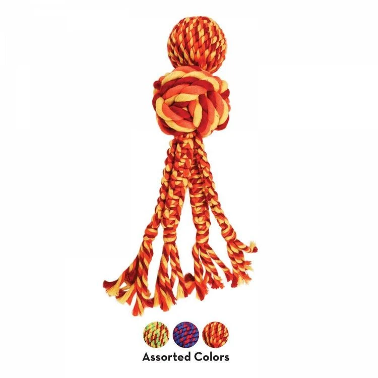 KONG Wubba Weaves With Rope Assorted 1 KONG Wubba Weaves With Rope Assorted