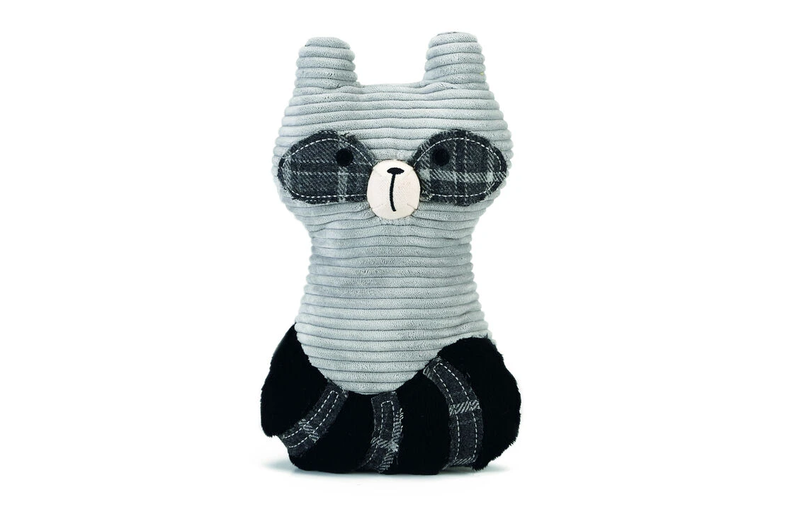 Beeztees Designed By Lotte Textile Dog Toy Lirca Raccoon Grey 25.5cm 2 Beeztees Designed By Lotte Textile Dog Toy Lirca Raccoon Grey 25.5cm - Image 2