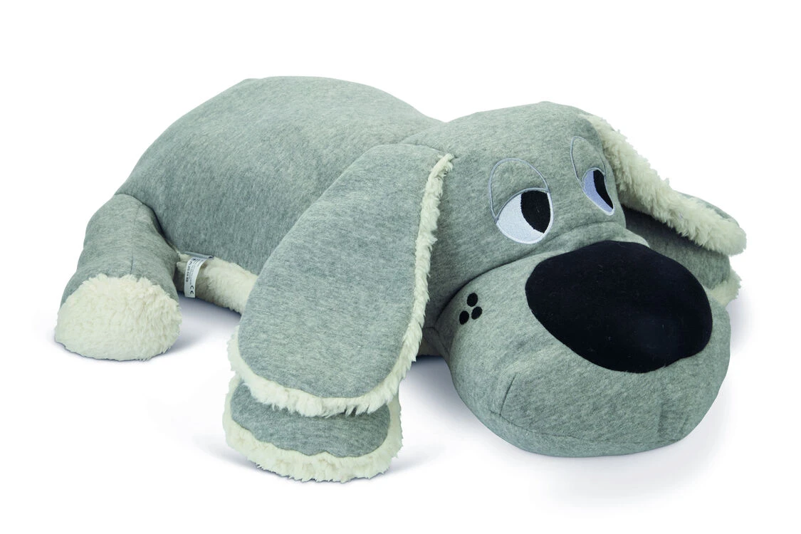 Beeztees Puppy Plus Grey Dog 70cm 2 Beeztees Puppy Plus Grey Dog 70cm - Image 2