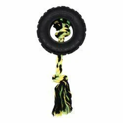 HappyPet Grrrelli Tyre Tug Dog Toy 1 HappyPet Grrrelli Tyre Tug Dog Toy
