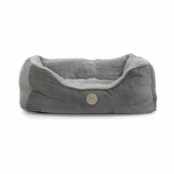 Ancol Sleepy Paws Grey Square Bed -Wahl Dogs Shop 796494