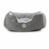 Ancol Sleepy Paws Grey Square Bed