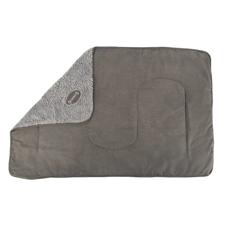 Scruffs® Cosy Dog Blanket - Grey 1 Scruffs® Cosy Dog Blanket - Grey