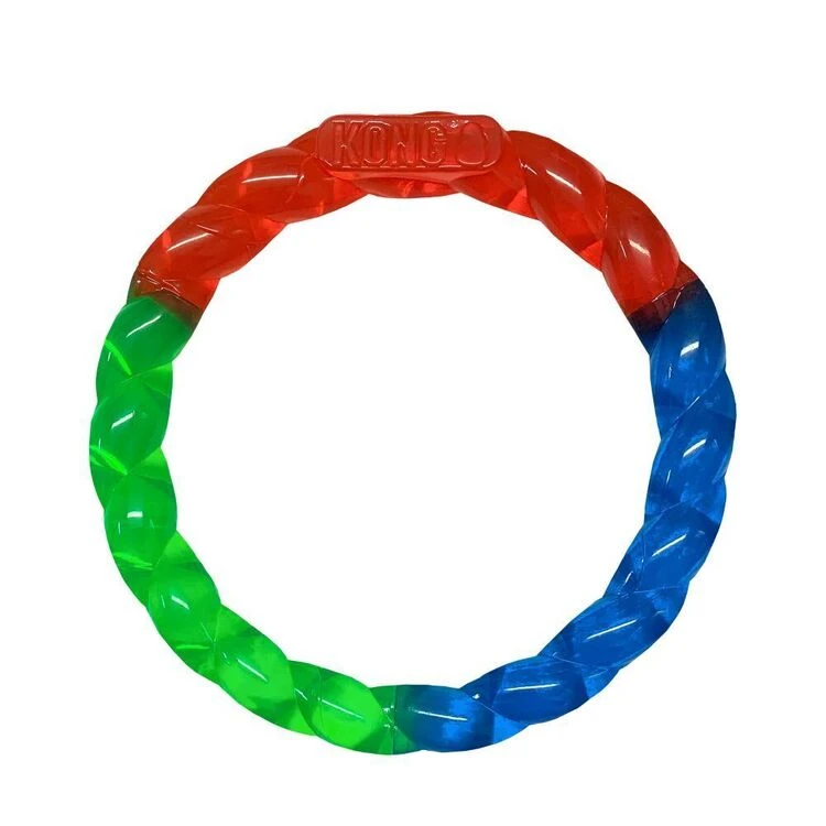 KONG Twistz Ring Dog Toy 1 KONG Twistz Ring Dog Toy