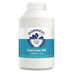 Dorwest Cod Liver Oil Capsules -Wahl Dogs Shop cd500