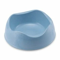 Beco Eco-Friendly Bamboo Dog Bowl Blue