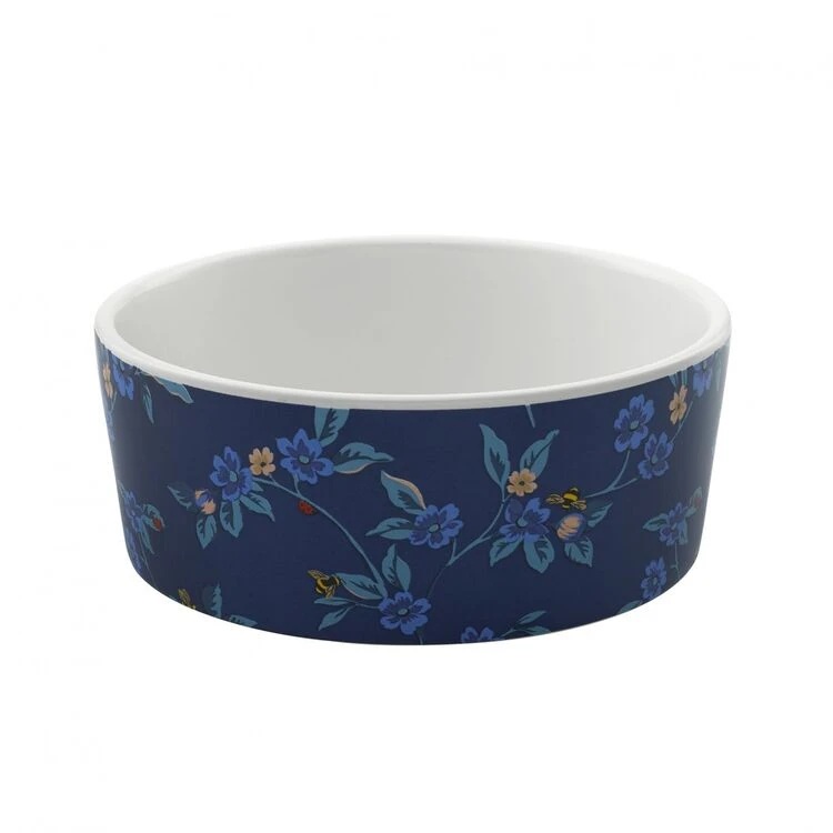Cath Kidston Flora Fauna Ceramic Pet Bowl 1 Cath Kidston Flora Fauna Ceramic Pet Bowl