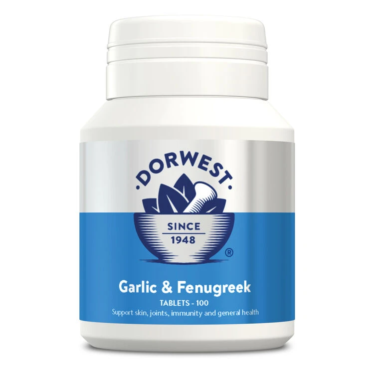 Dorwest Garlic & Fenugreek Tablets 1 Dorwest Garlic & Fenugreek Tablets