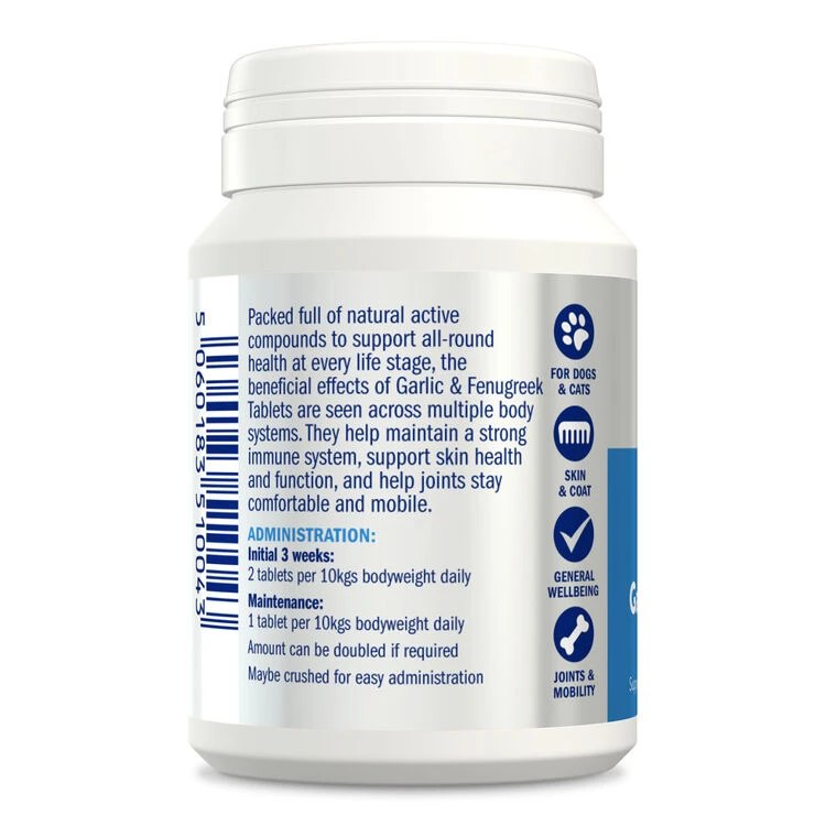 Dorwest Garlic & Fenugreek Tablets 8 Dorwest Garlic & Fenugreek Tablets - Image 8