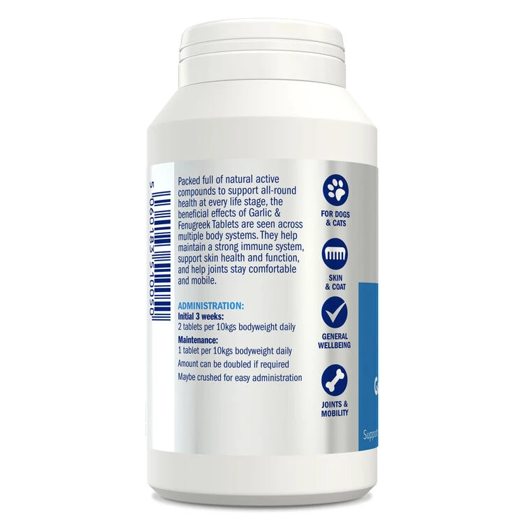 Dorwest Garlic & Fenugreek Tablets 12 Dorwest Garlic & Fenugreek Tablets - Image 12