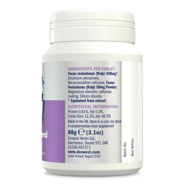 Dorwest Kelp Seaweed Tablets 3 Dorwest Kelp Seaweed Tablets - Image 3