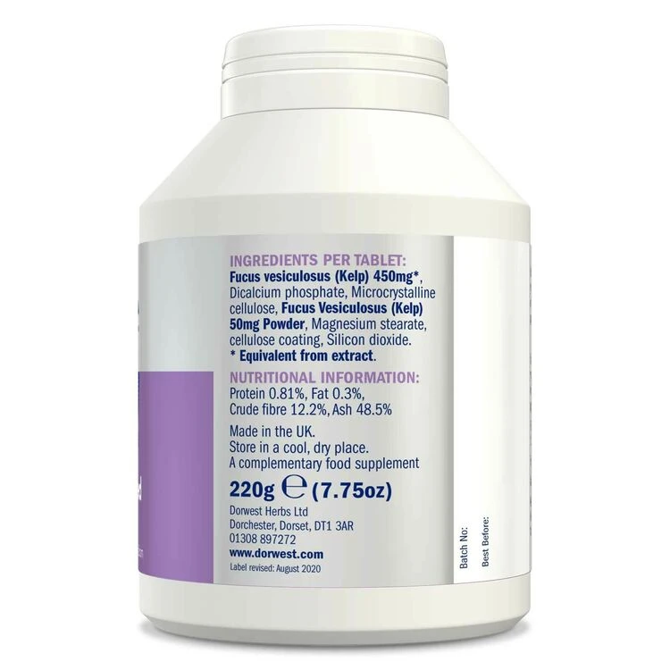 Dorwest Kelp Seaweed Tablets 5 Dorwest Kelp Seaweed Tablets - Image 5