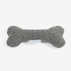 Lords & Labradors Boucle Dog Bone Toy Granite