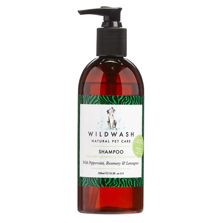 Wildwash Shampoo For Deep Cleansing And Deodorising 300ml 1 Wildwash Shampoo For Deep Cleansing And Deodorising 300ml