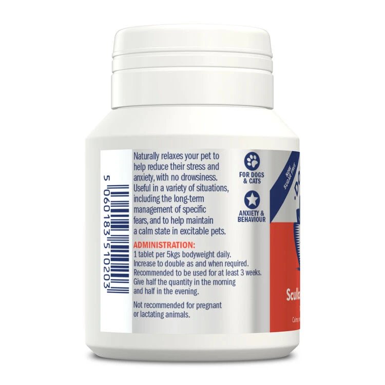 Dorwest Scullcap & Valerian Tablets For Pets 4 Dorwest Scullcap & Valerian Tablets For Pets - Image 4