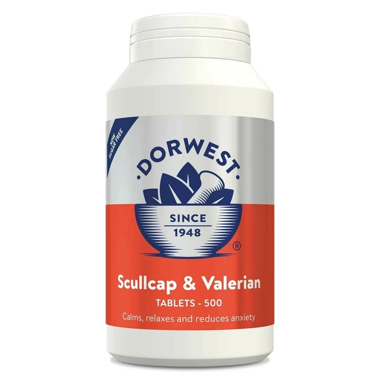 Dorwest Scullcap & Valerian Tablets For Pets 9 Dorwest Scullcap & Valerian Tablets For Pets - Image 9